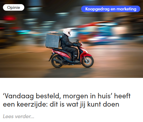 PostNL pakketbezorging bestellen