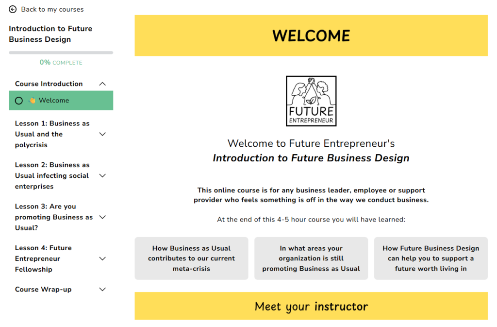Future Entrepeneur: toekomstproof ondernemerschap 2 future entrepeneur